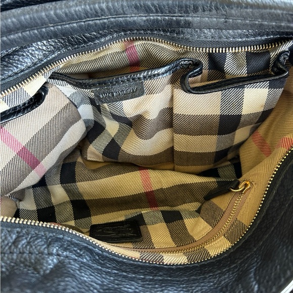 Burberry Leather Bag with Gold Accents - Picture 6 of 9